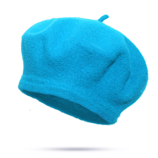 Wool Beret Vintage Woolen Painter Hat