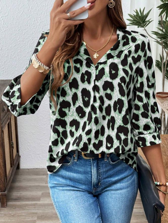 European And American Elegant Long Sleeve Shirt