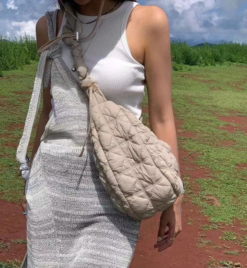 Cloud Bubble Pack Pleated Down Casual Underarm