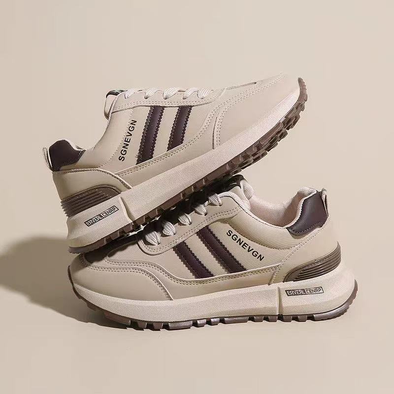 Womens Versatile Lightweight Soft-soled Non-slip Shock-absorbing Athletic Shoes