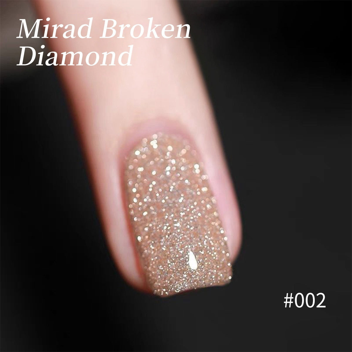 Flashy Reflective Nightclub-style Glitter Nail Gel