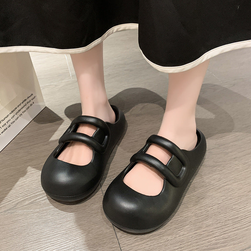 Sweet Half Slippers Female Summer