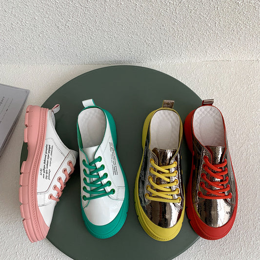 Thick-soled Baotou Slippers Half-drag Casual Outside Wear