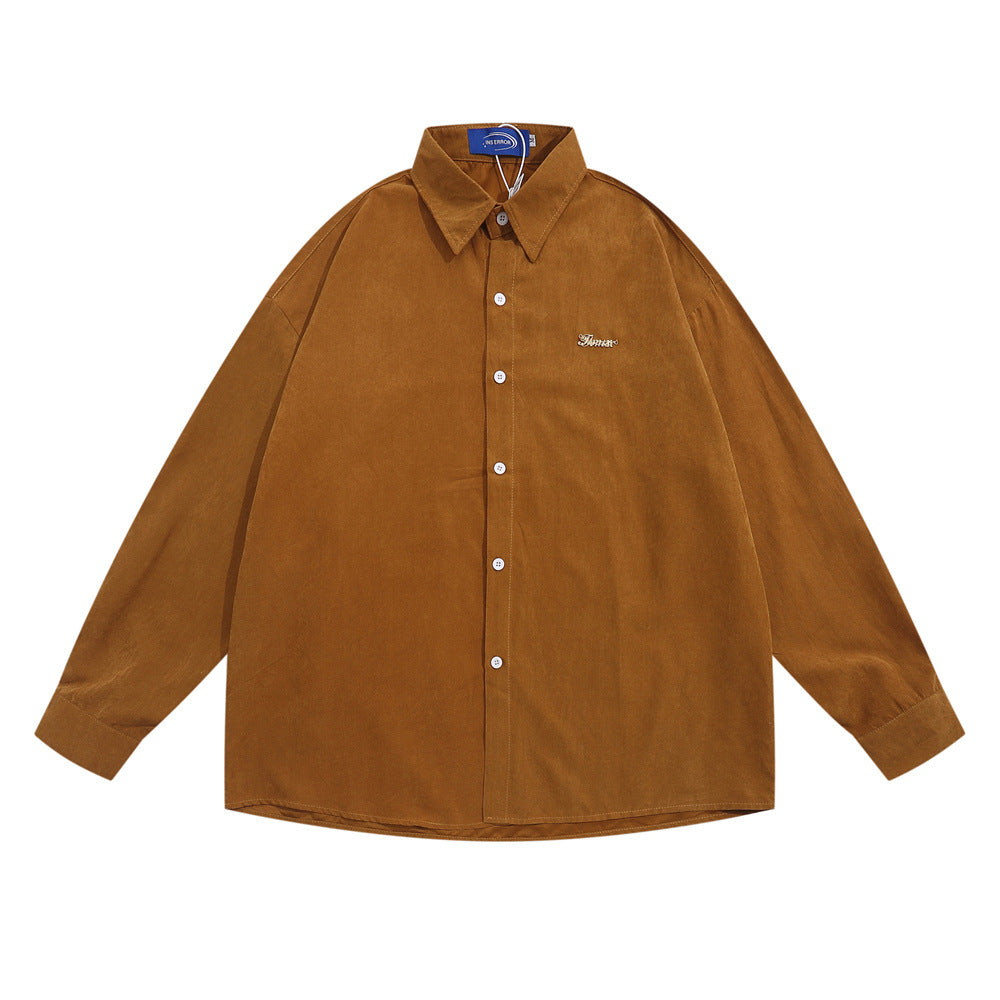 Casual Long-sleeved Shirt Men's Coat
