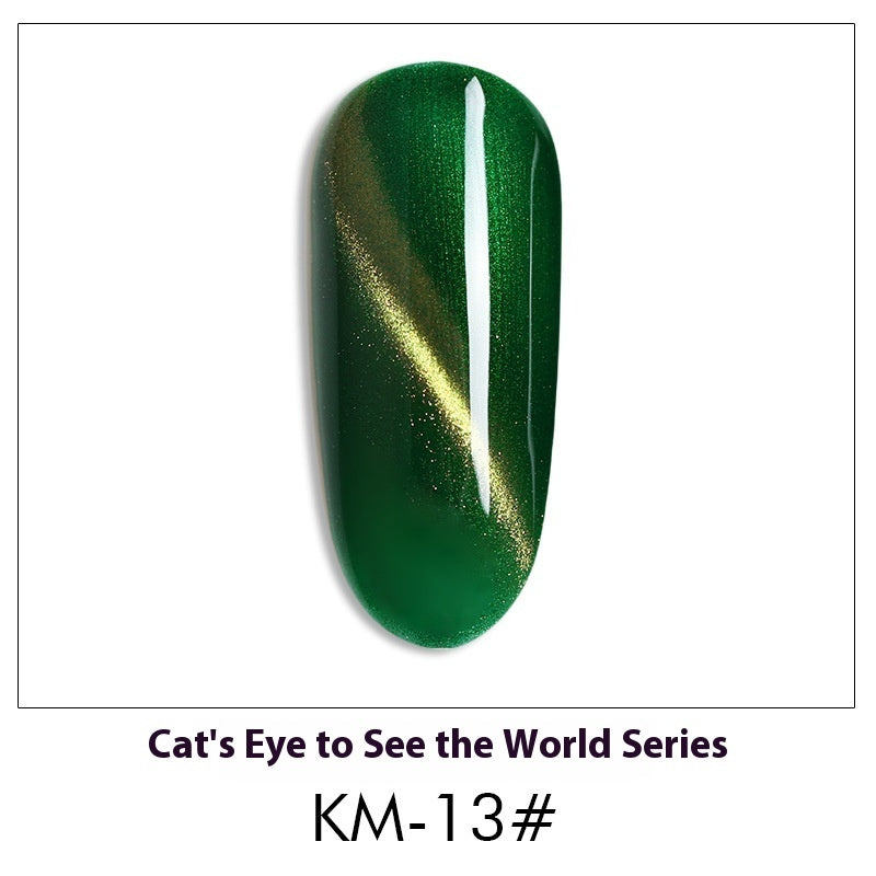 New 36 Colors Suit White Phototherapy Plastic Cat Eye Series Nail Polish Gel