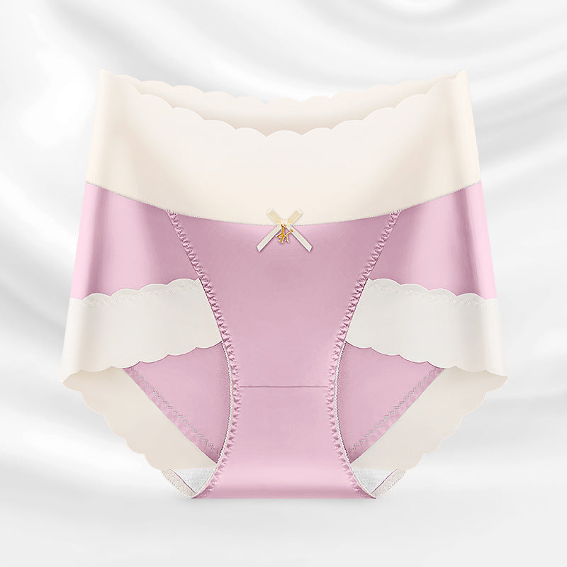 Fashion Light Luxury Satin Bow Briefs