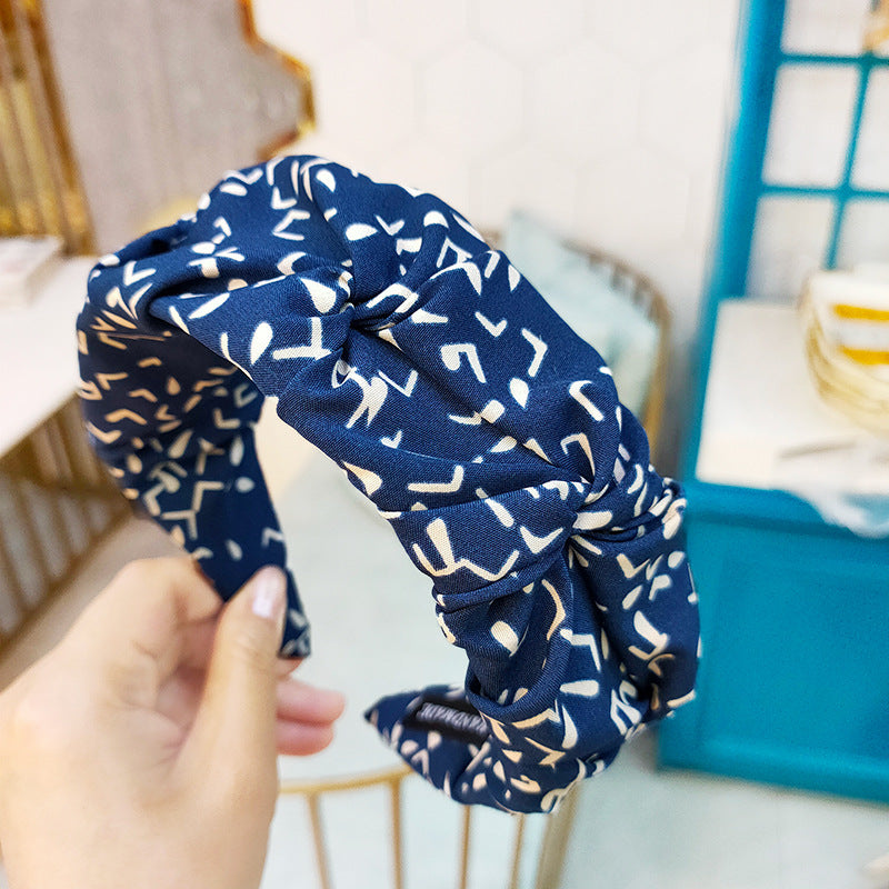 Pressed Hair Accessories Retro Style Female Headdress