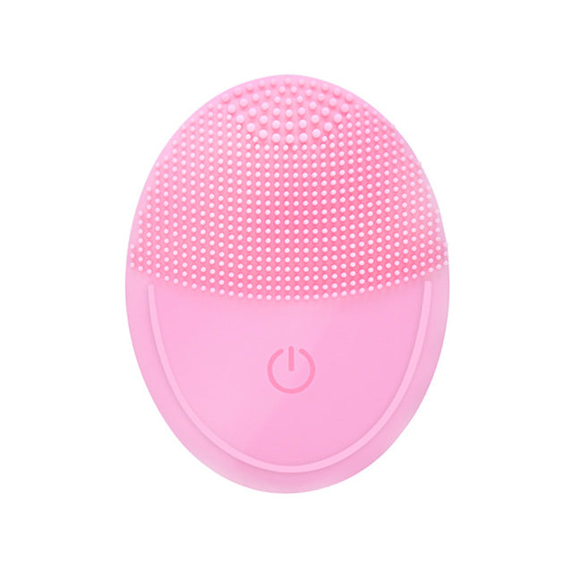 Waterproof portable ultrasonic beauty face washing instrument