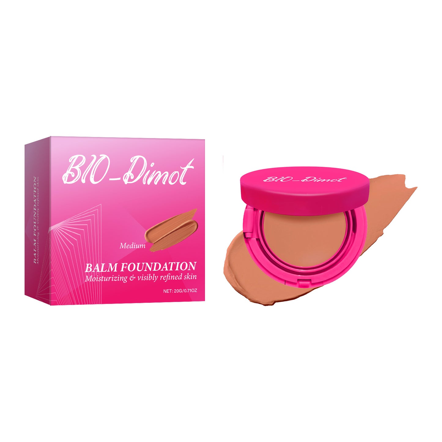 Foundation Cream Lightweight Moisturizing Nude Makeup Lasting