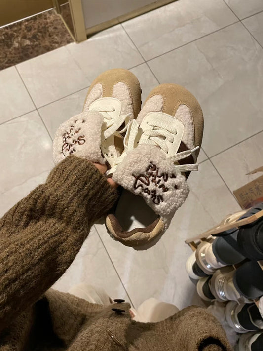 Women's High-top Sports Platform Canvas Shoes