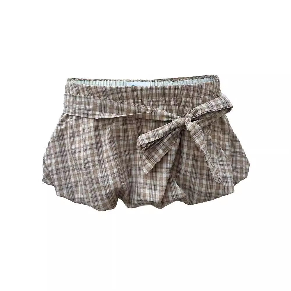 Women's Ultra-short Skirt With An Elastic Waistband