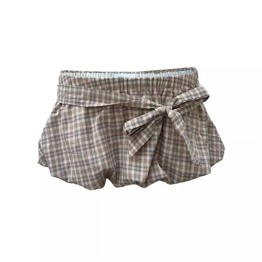 Women's Ultra-short Skirt With An Elastic Waistband