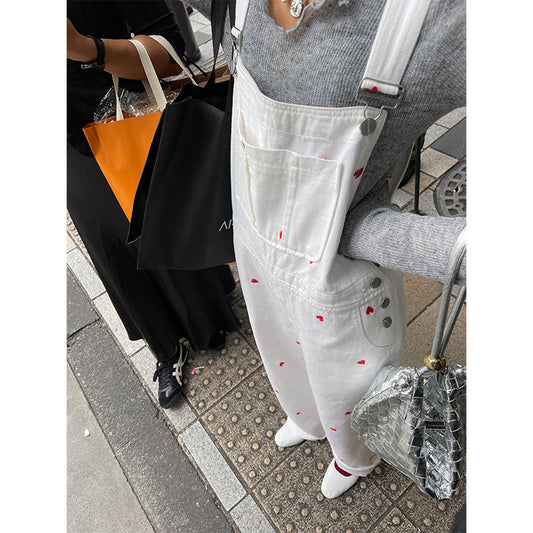 Retro Loose Straight Casual Wide-leg Trousers
