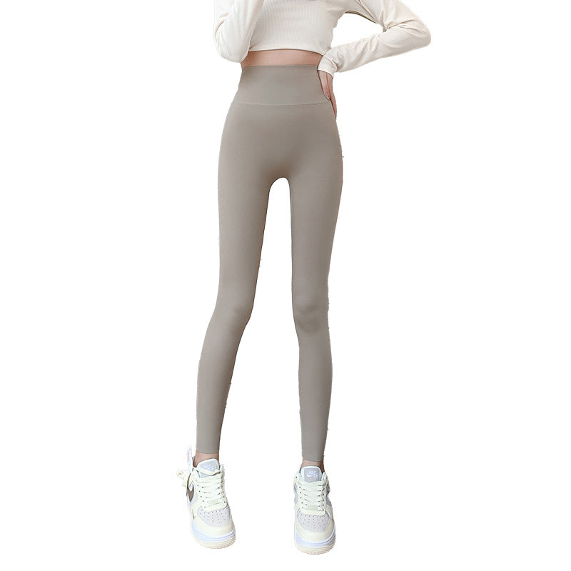 Cropped Shark Pants Women's Outer Wear Base Seamless High Waist