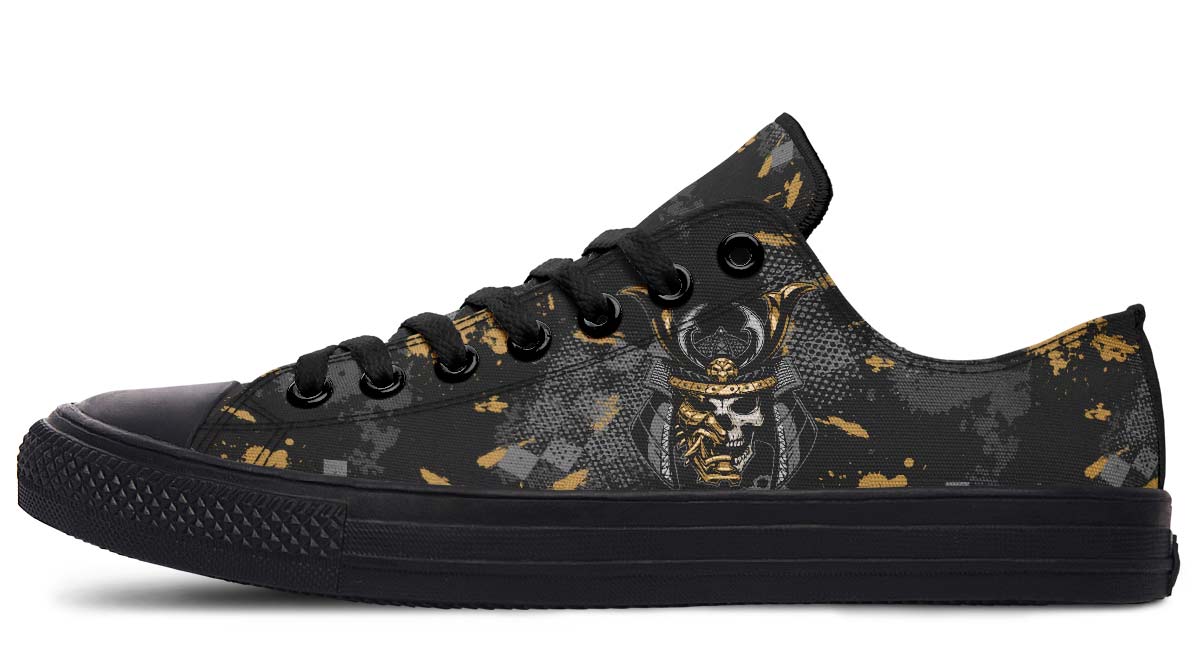 Fashion Print Couple Low-Top Canvas Shoes