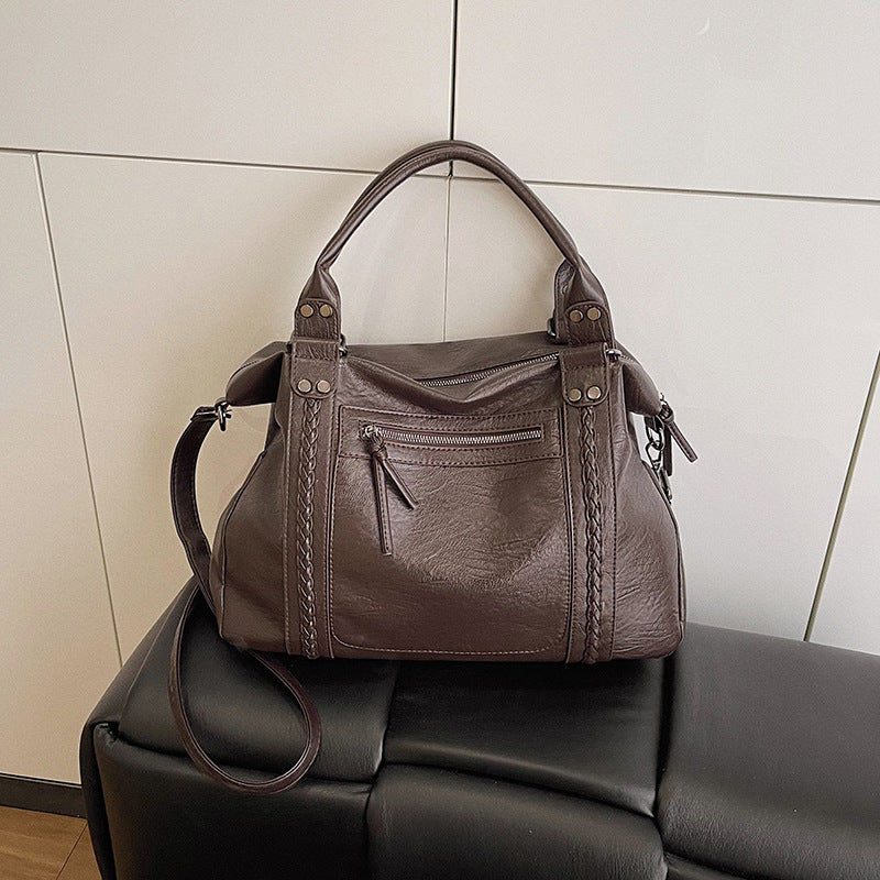Dame Retro Trend Skuldertaske/Crossbodytaske