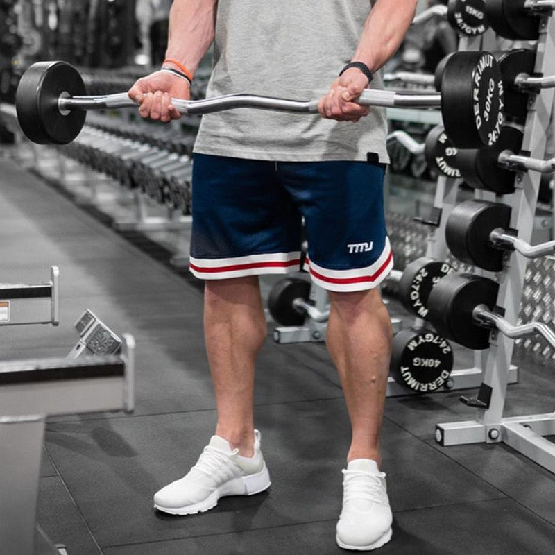Loose Quick-drying Drawstring Over-the-knee Basketball Training Pants