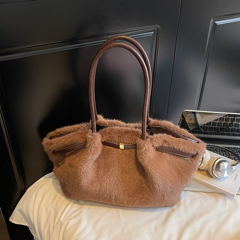 Simple Versatile Single-shoulder Tote Bag