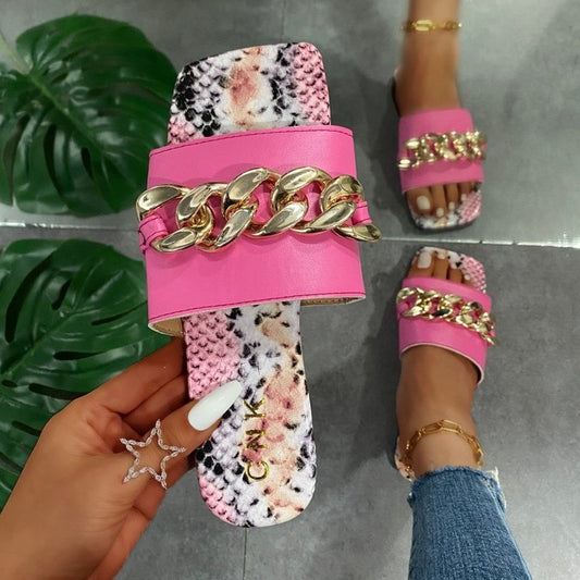 Ladies Casual Everyday Viscose Flat Slippers