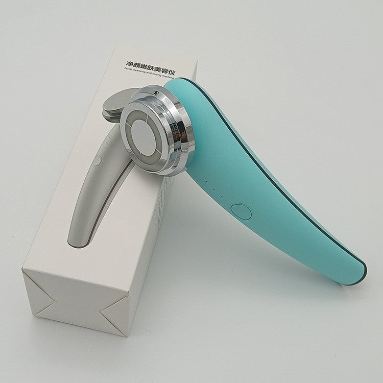 Inductive Therapeutical Instrument Quantum Sr Beautification Tool Red And Blue Light Vibration Massager Facial Cleansing And Firming Household