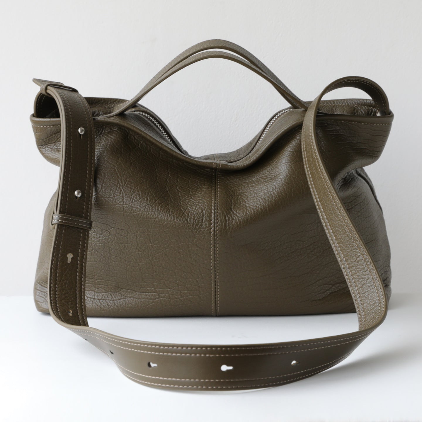 Commuter Shouldercrossbody Pillow Leather Bag