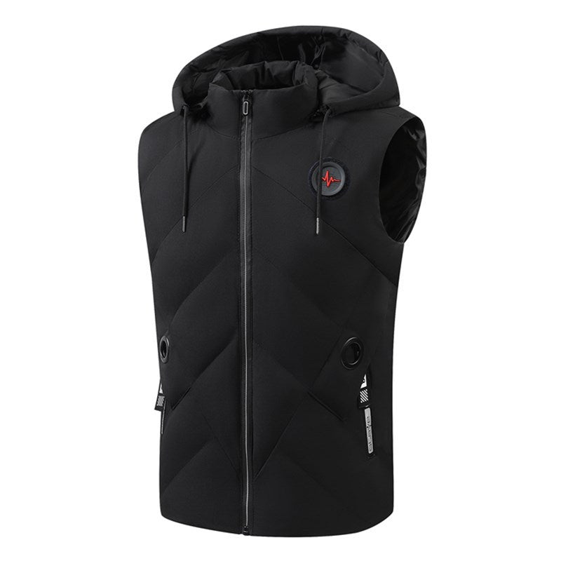 Down Cotton Vest Men's Coat