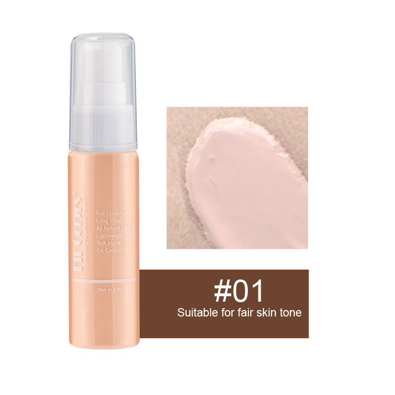 8-Color 30ml Matte Foundation Lotion
