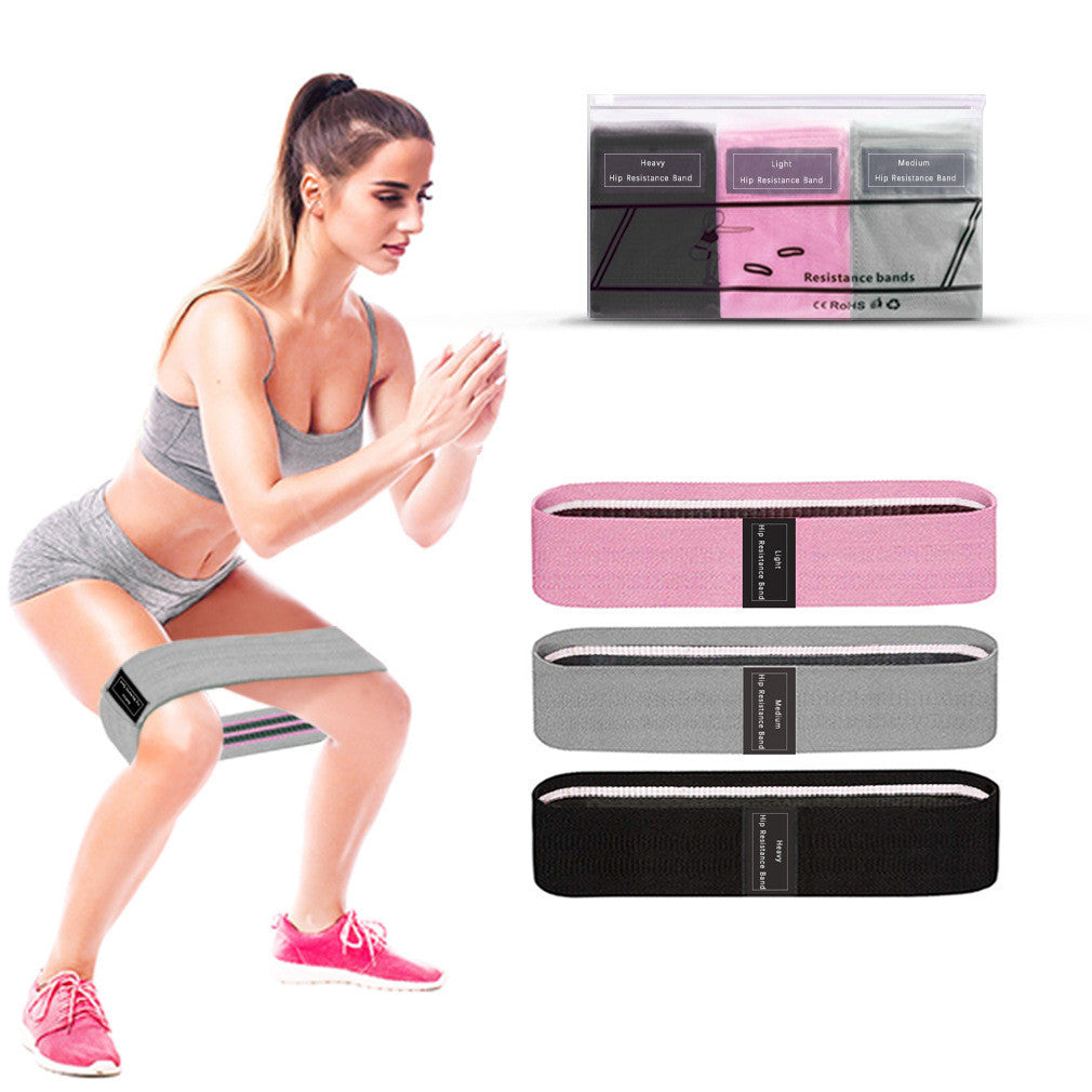 Practicing hip ring elastic band
