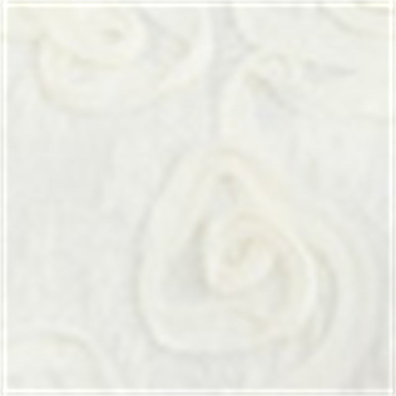 Pure White Embroidered Flowers Puff Sleeve Top