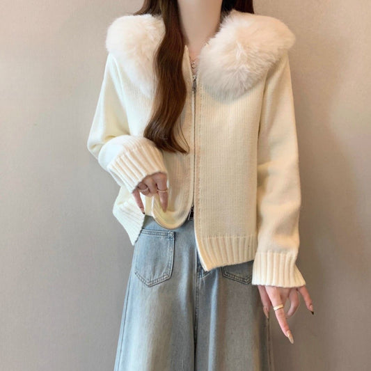 Women's Loose-fitting Chic Knit Cardigan Top