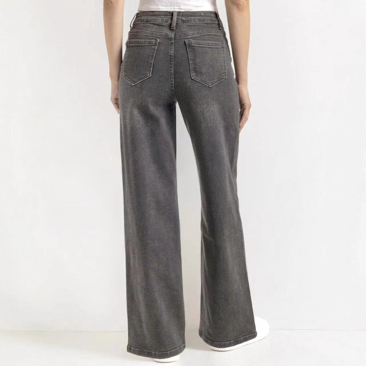 European And American Style Women Jeans Fashion Simple Straight Loose
