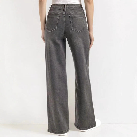 European And American Style Women Jeans Fashion Simple Straight Loose