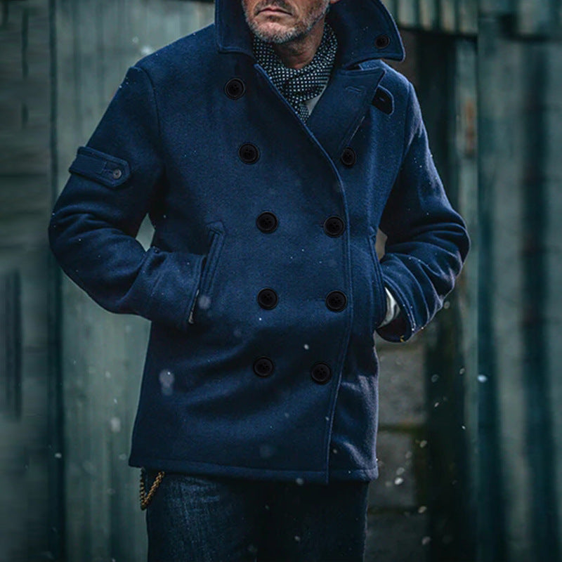 Men's Clothing Coat Fallwinter Jacket Mature Temperament Coat