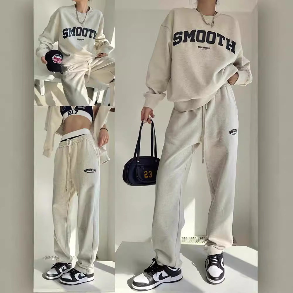 Women's Loose-fitting Versatile Casual Sportswear Set