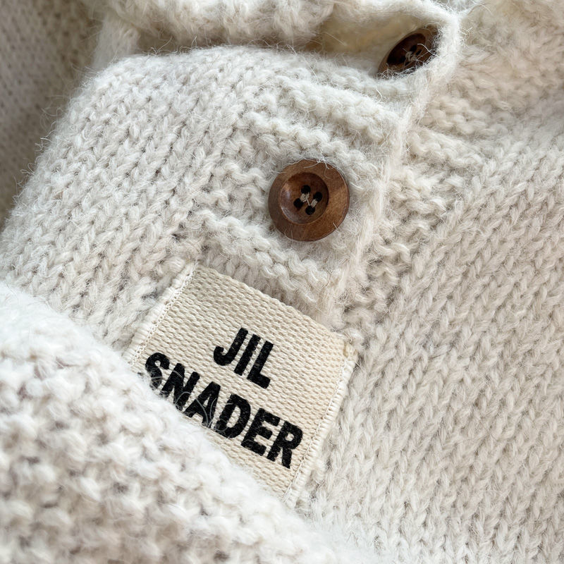 Hooded Soft Glutinous Thick Drawstring Knitted Sweater Top
