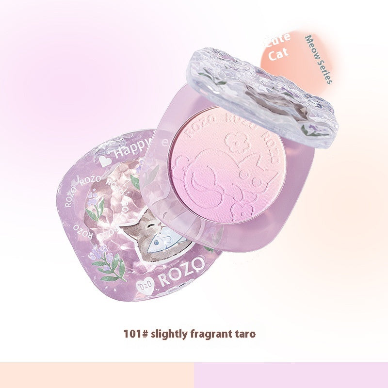 Two-tone Gradient Natural Brightening Matte Repair Blusher Plate