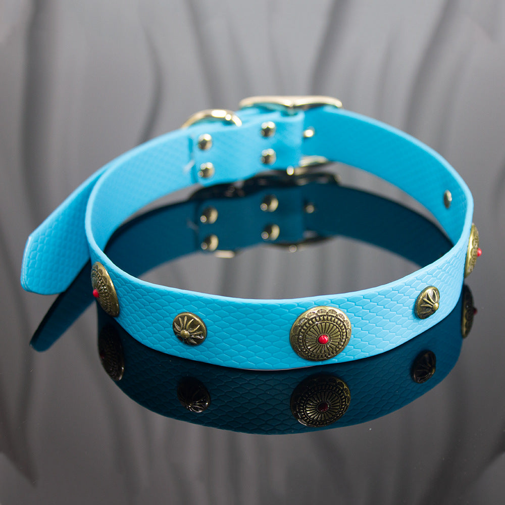 New Encapsulization Webbing Dog Collar Washable And Easy To Clean