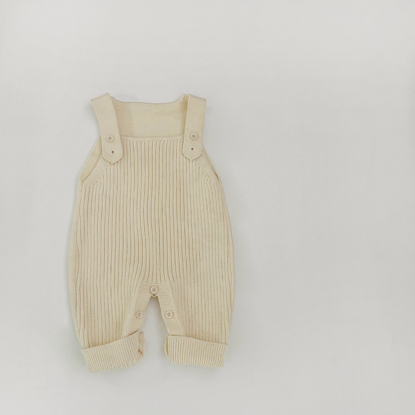 Infant Knitted Suspender Spring And Autumn Jumpsuit