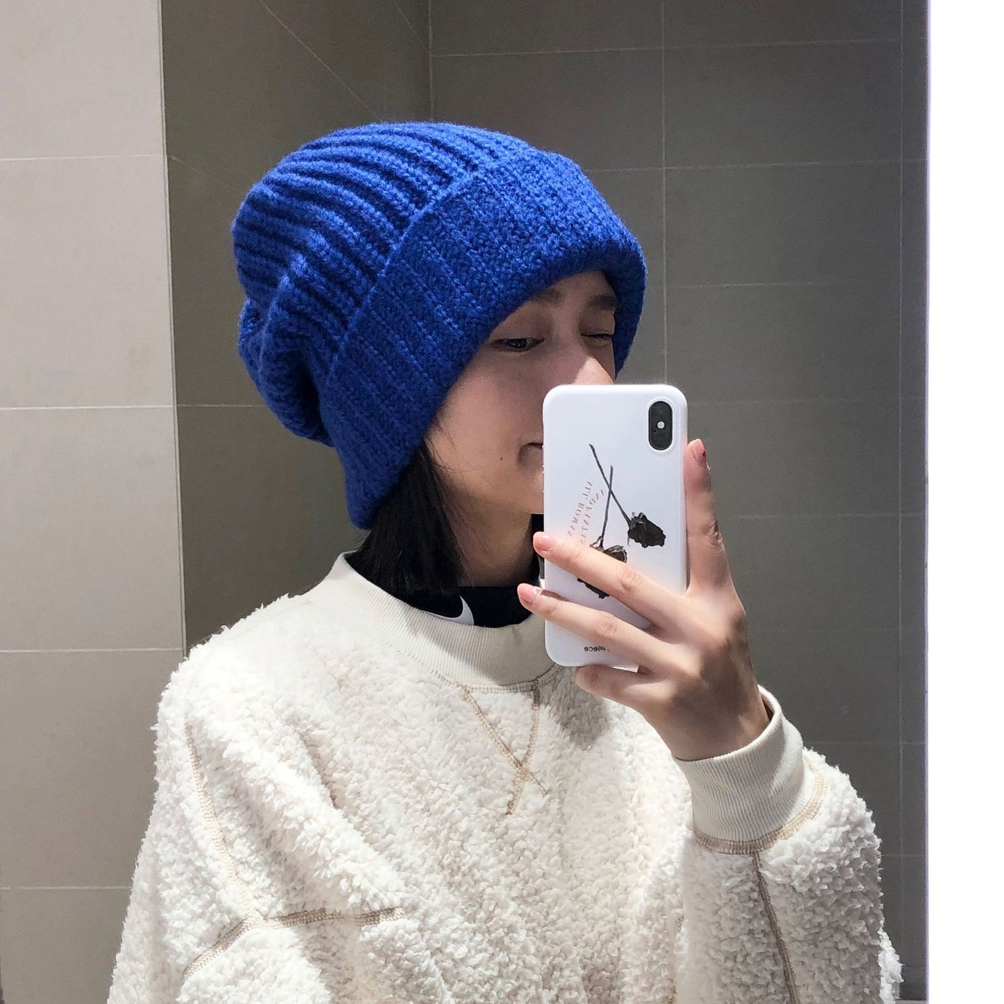 Women's Fashion Versatile Ear Protection Loose Hat