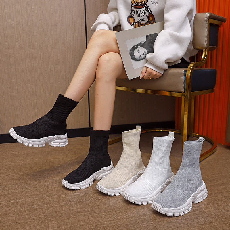 Women's Rubber Sports And Leisure Booties