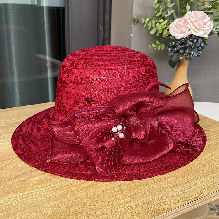 Ladies' Mesh Breathable Sun Hat Vacation Versatile