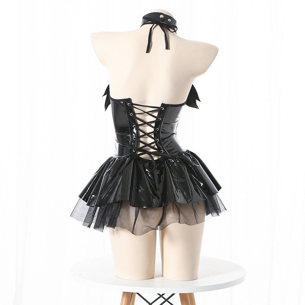 Two-dimensional Clothing Little Devil See-through Skirt