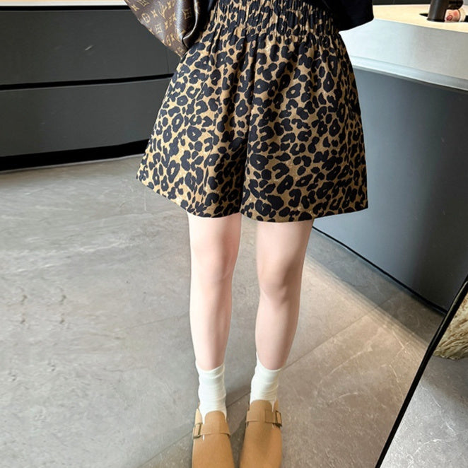 Women's Loose Summer Drapey Straight-Cut Cropped Pants