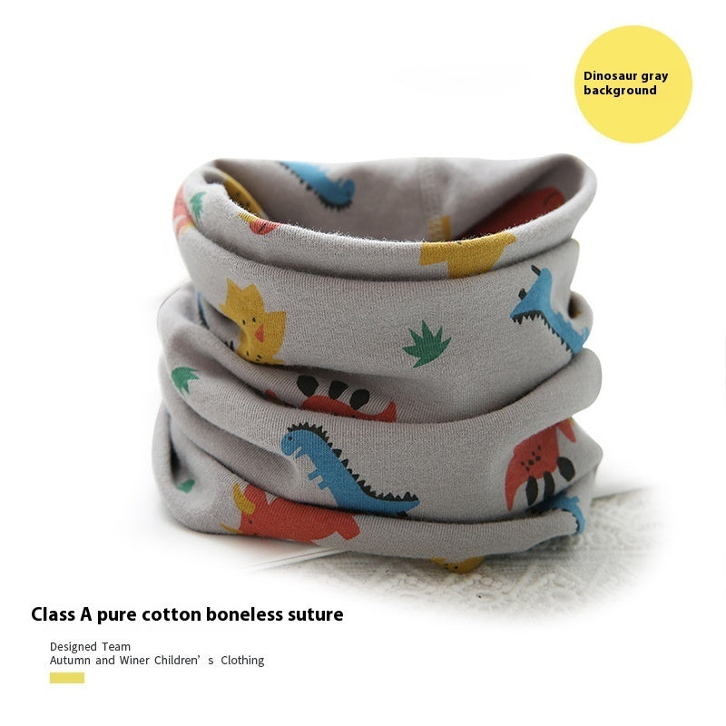 Cotton Autumn And Winter Windproof Warm Cartoon Bandana