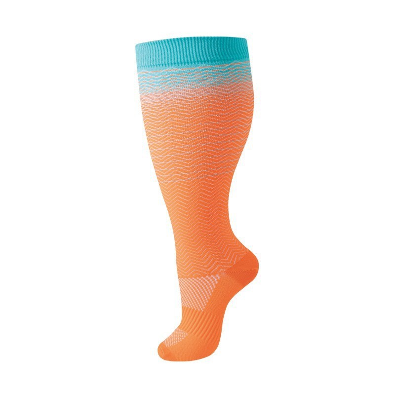 Plus-sized Sports High Elastic Plus-sized Long Tube Sports Calf Socks
