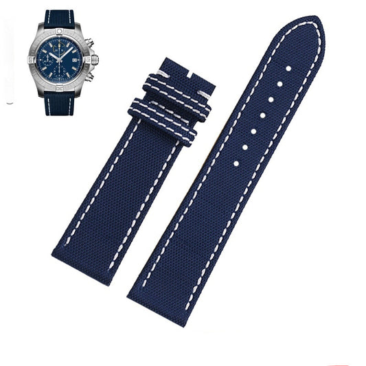 Creative All-match Nylon Canvas Watch Strap