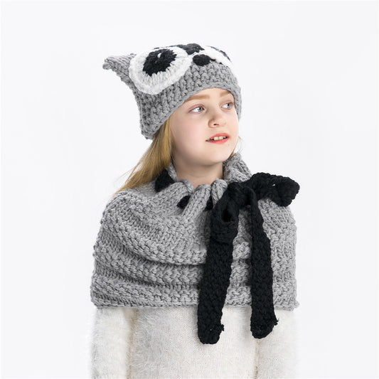 Fashion Personality Children's Owl Woolen Hat