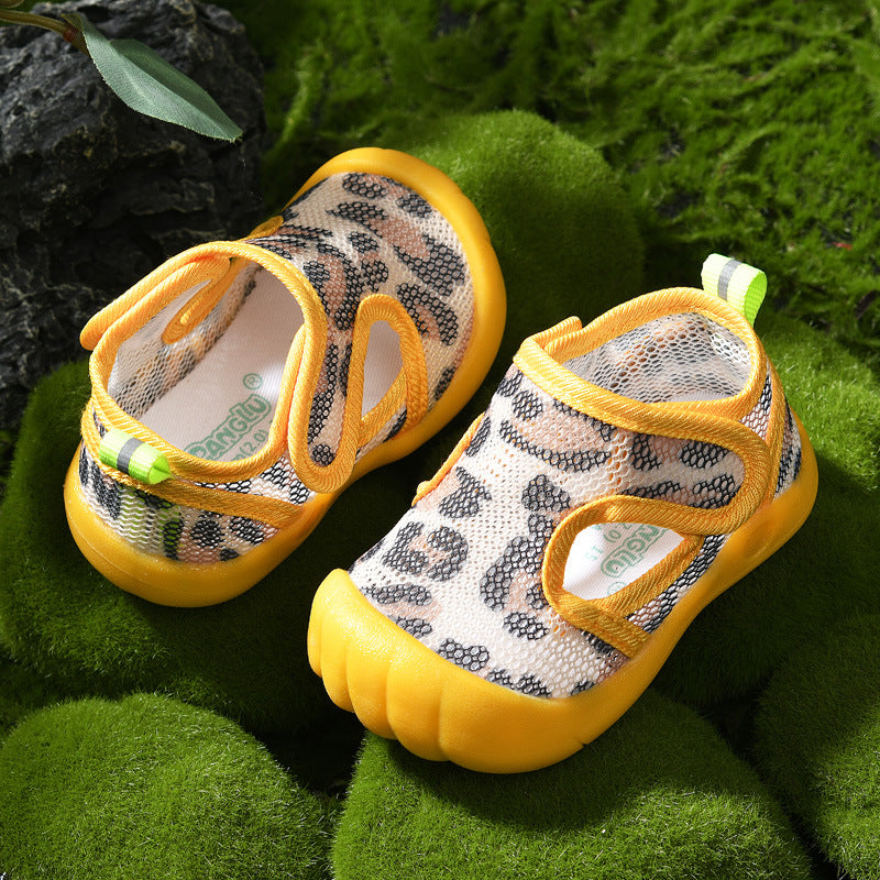 Non-slip Soft Bottom Infant Mesh Surface Baby Girl Shoes