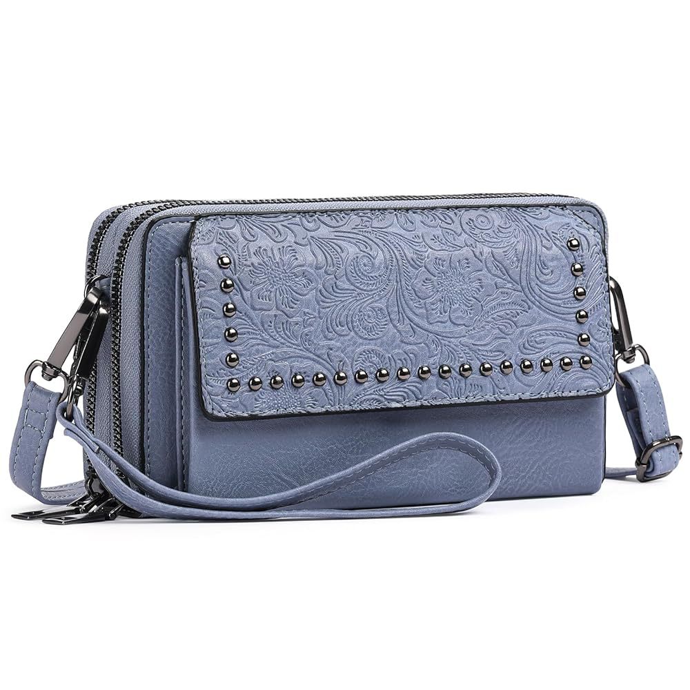 Large Capacity Embossed Mini Crossbody Bag