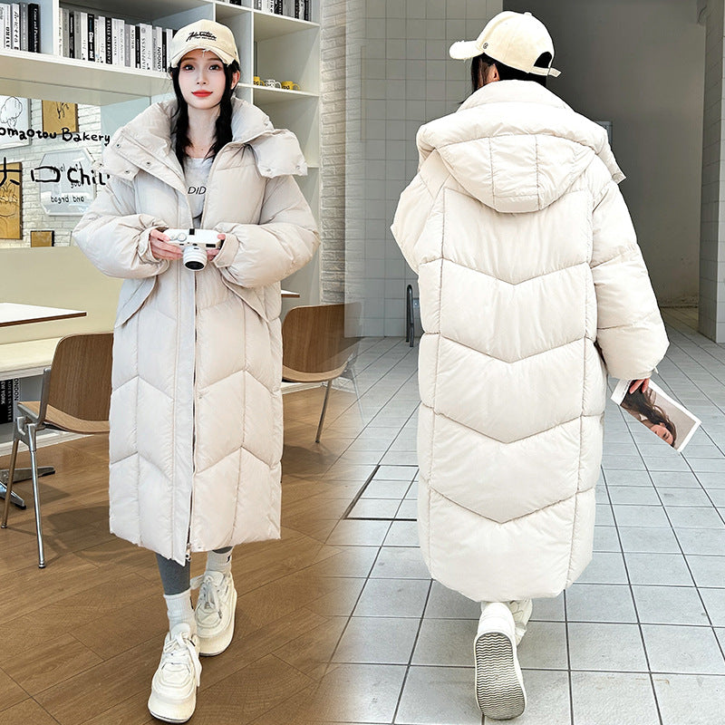 Thick Loose And Warm Cotton-padded Coat Women